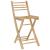 Set mobilier de bar, 3 piese, bambus GartenMobel Dekor
