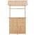 Set mobilier de bar, 3 piese, bambus GartenMobel Dekor