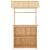 Set mobilier de bar, 3 piese, bambus GartenMobel Dekor