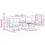 Set de lounge pentru grădină ARAKIL 8 pcs Maro ceruit GartenMobel Dekor