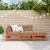 Set de lounge pentru grădină 3 pcs Maro ceruit GartenMobel Dekor