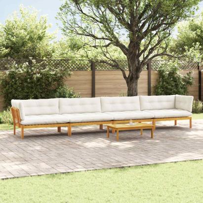5 Bucată Unități de Canapea Palet pentru Grădină GartenMobel Dekor