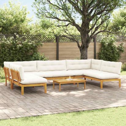 6 Bucată Unități de Canapea Palet pentru Grădină GartenMobel Dekor