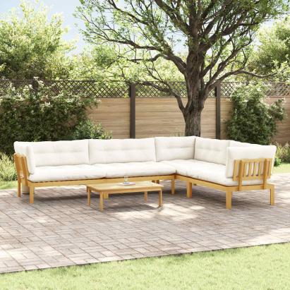5 Bucată Unități de Canapea Palet pentru Grădină GartenMobel Dekor