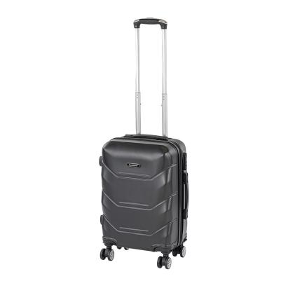 Bagaj de mână Leziter TraveLux Max 40x30x20 cm, roți detașabile, negru