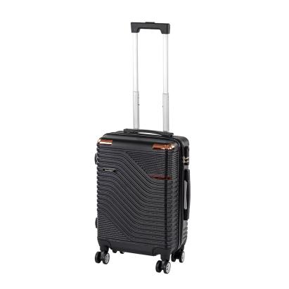 Bagaj de mână Leziter TraveLux Urban 40x30x20 cm cu roți detașabile, negru