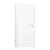 Frunză de ușă interior Leziter, decor alb, 100 cm, stânga, blocare BB