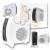 Încălzitor electric cu ventilator Mirpol HH-200A, 2000W, 3 trepte