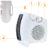 Încălzitor electric cu ventilator Mirpol HH-200A, 2000W, 3 trepte
