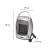 Încălzitor ceramic electric Leziter Loa, 750W/1500W, termostat reglabil
