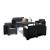 Set mobilier de grădină Leziter Nero III Big, 6 locuri, grafit