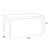 Set mobilier de grădină Leziter Nero III Large, 7 locuri, grafit