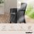 Set mobilier de grădină Odima 4+1 din plastic, grafit, aspect ratan