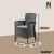 Set mobilier de grădină Odima 4+1 din plastic, grafit, aspect ratan