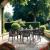 Set mobilier de grădină Leziter Odini 6+1 cu cotiere, grafit