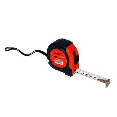 Ruleta cauciucata 3 m x 16 mm cu autoblocare si varf magnetizat Gadget