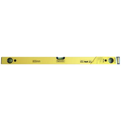 Nivela din aluminiu 800 mm Topmaster, cu 3 bule si corp ranforsat