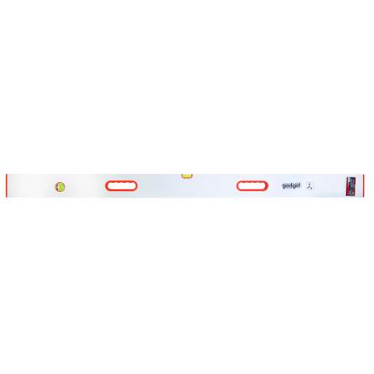 Dreptar din aluminiu 1500 mm cu nivel și mânere, Gadget