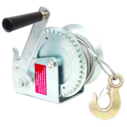 Troliu manual cu cablu 10 m si scripete, capacitate 0.5 t, Gadget