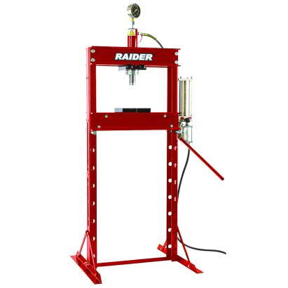 Presa pneumatică cu manometru 20T Raider RD-HP05 pentru atelier