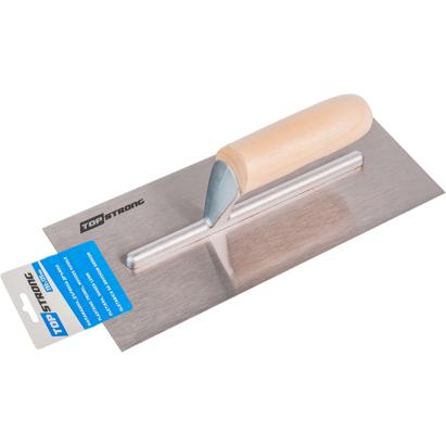 Gletieră fără dinți 280x120 mm cu mâner ergonomic din lemn Top Strong