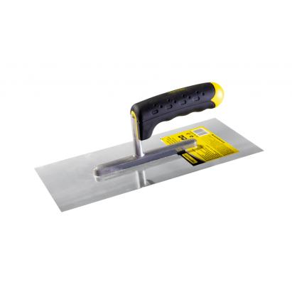 Gletieră din inox 280 x 130 mm cu mâner bimaterial Topmaster