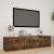 Mobilier TV cu LED cu LED Stejar Afumat 165 x 34 x 40 cm GartenMobel Dekor
