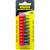 Set 10 biti Torx de securitate 1/4, 50 mm, otel calit, Topmaster