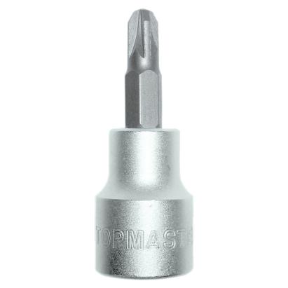 Tubulară cu bit stea PZ1 1/4, 37 mm, oțel Cr-V, Topmaster