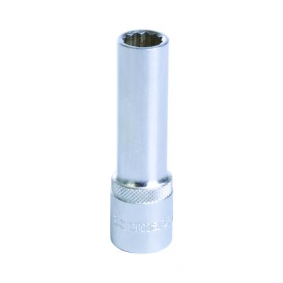 Tubulară adâncă 12 puncte 1/2 x 12 mm din oțel Cr-V Topmaster