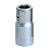 Adaptor biți 1/4" F x 1/4" F Topmaster din oțel Cr-V, 23 mm
