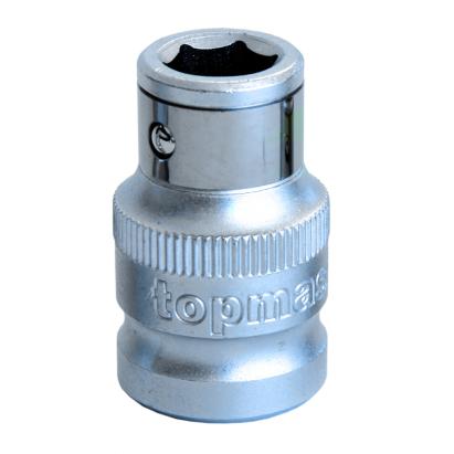 Adaptor pentru biți 1/2" la 10 mm, oțel Cr-V, Topmaster Pro