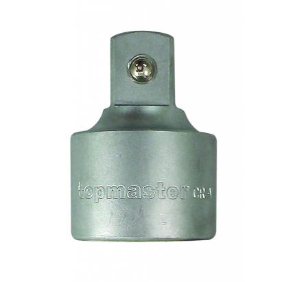 Adaptor tubular 1" F x 3/4" M Topmaster Pro din otel Cr-V, DIN 3123