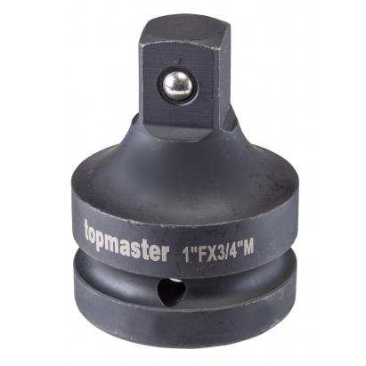 Adaptor tubular de impact 3/4 F x 1/2 M Topmaster Pro, otel Cr-Mo