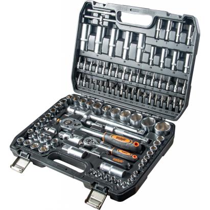 Set chei tubulare 108 piese 1/4 si 1/2 din otel CrV Gadget