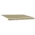 Marchiză retractabilă manuală cu led-uri 4 × 3 m GartenMobel Dekor