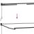 Marchiză retractabilă manuală cu led-uri 4 × 3 m GartenMobel Dekor