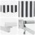 Marchiză electrică retractabilă 4x2 m, LED, senzor vânt, antracit/alb