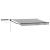 Marchiză electrică retractabilă 3,5 x 2 m, antracit/alb, cu panou solar