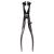 Cleste curbat pentru coliere furtun Topmaster Pro din otel industrial
