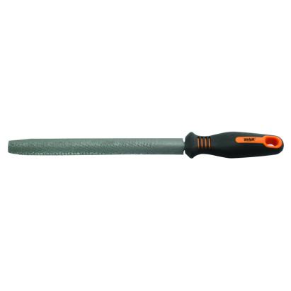 Răspilă pentru lemn semirotundă 200 mm cu mâner ergonomic Gadget