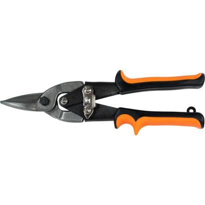 Foarfecă pentru tablă cu tăiere dreaptă, oțel CrV, mâner bimaterial Gadget