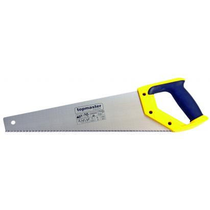 Fierăstrău de mână pentru lemn 500 mm, mâner bi-material Topmaster