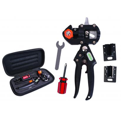Set dispozitiv pentru altoit TopGarden cu 3 lame si carcasa