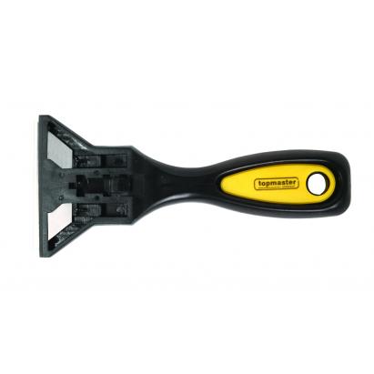 Răzuitor profesional Topmaster cu 10 lame pentru sticlă și metal