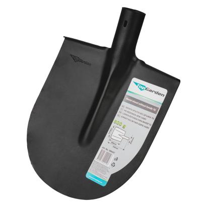 Lopata rotunda fara maner Top Garden din otel pentru santier si gradina