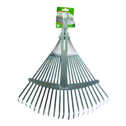 Grebla pentru frunze TopGarden cu latime reglabila 20-65 cm