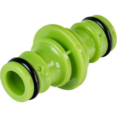 Niplu dublu pentru furtun 1/2"-1/2", conexiune rapida, Top Garden