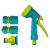 Set pistol de stropit TopGarden cu 5 functii si accesorii 4 piese