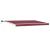 Cadru manual de marchiză cu LED-uri Bordo și Alb 4,5 × 3,5 m GartenMobel Dekor
